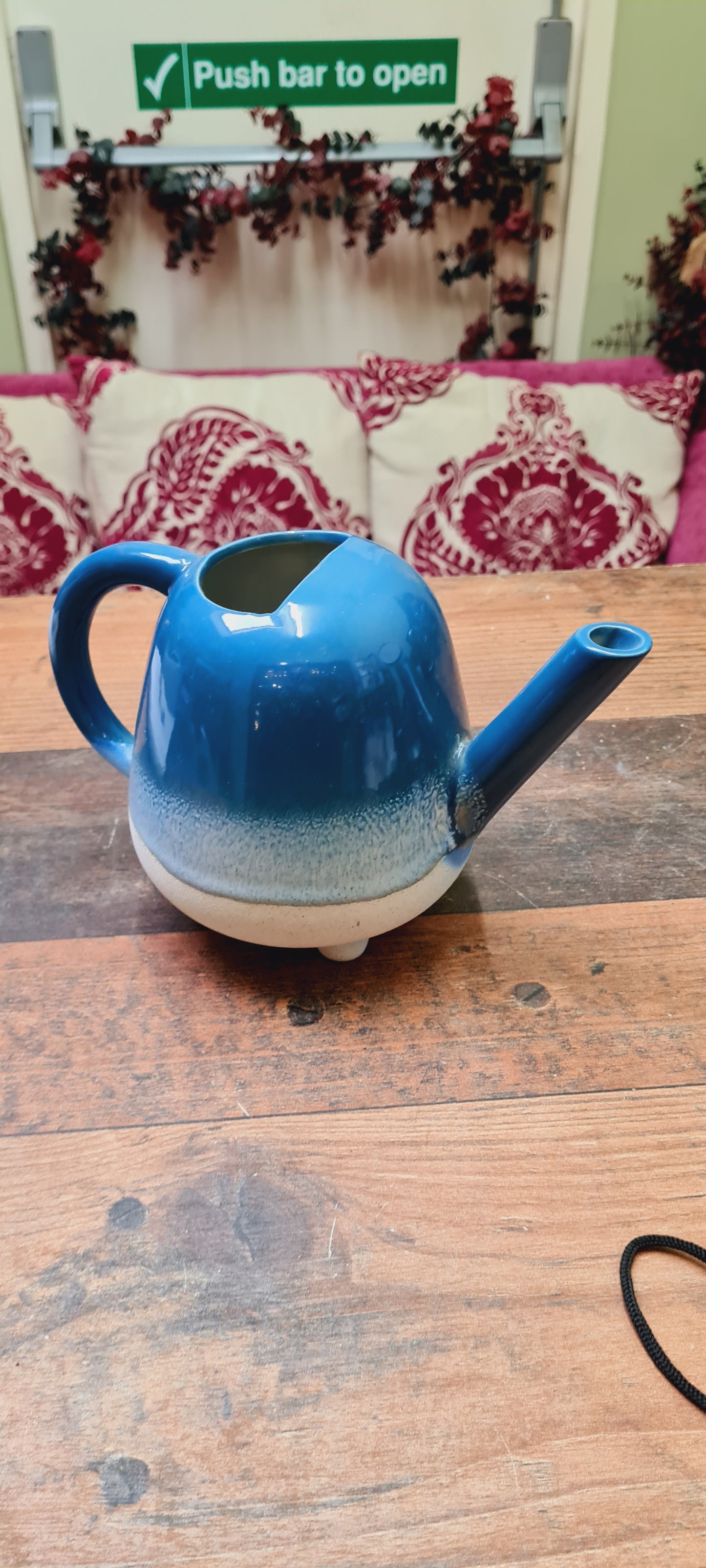 Glass watering can