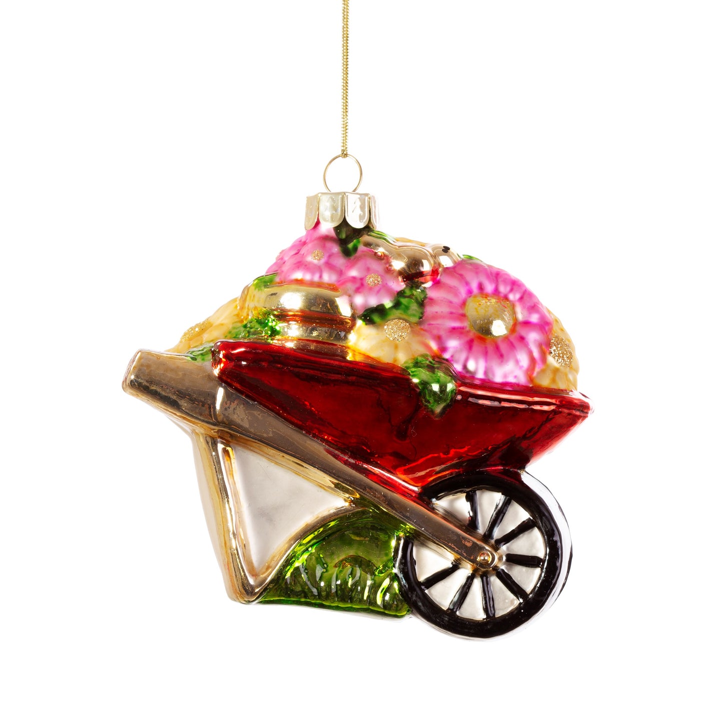 Wheelbarrow bauble