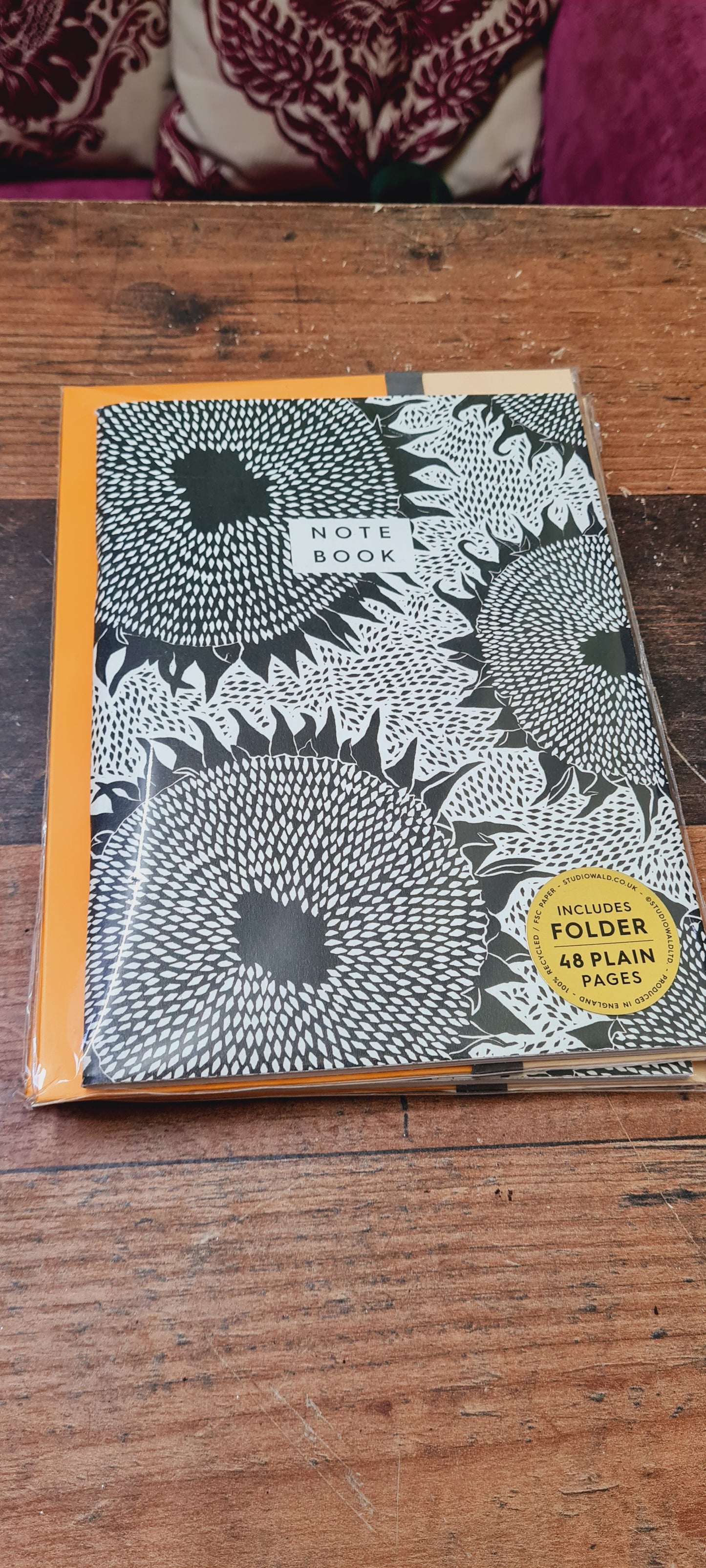Yellow notebook